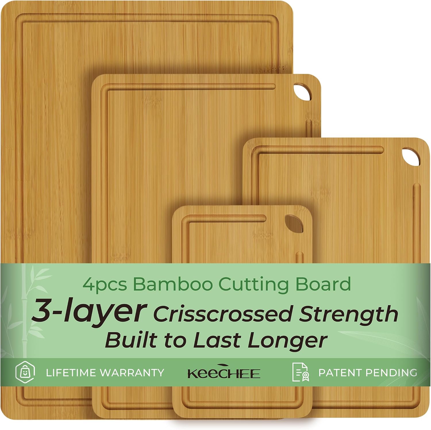 Bamboo Cutting Board – Durable Wood