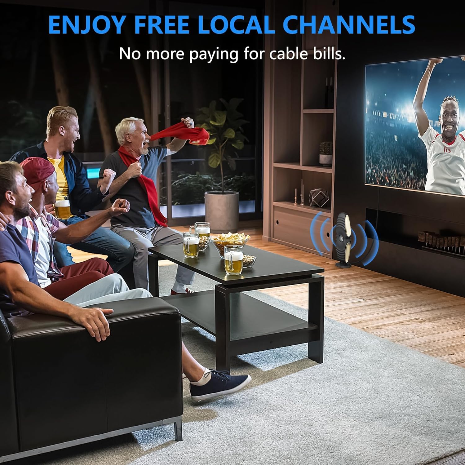 TV Antenna for Smart TV Indoor for Local Channels