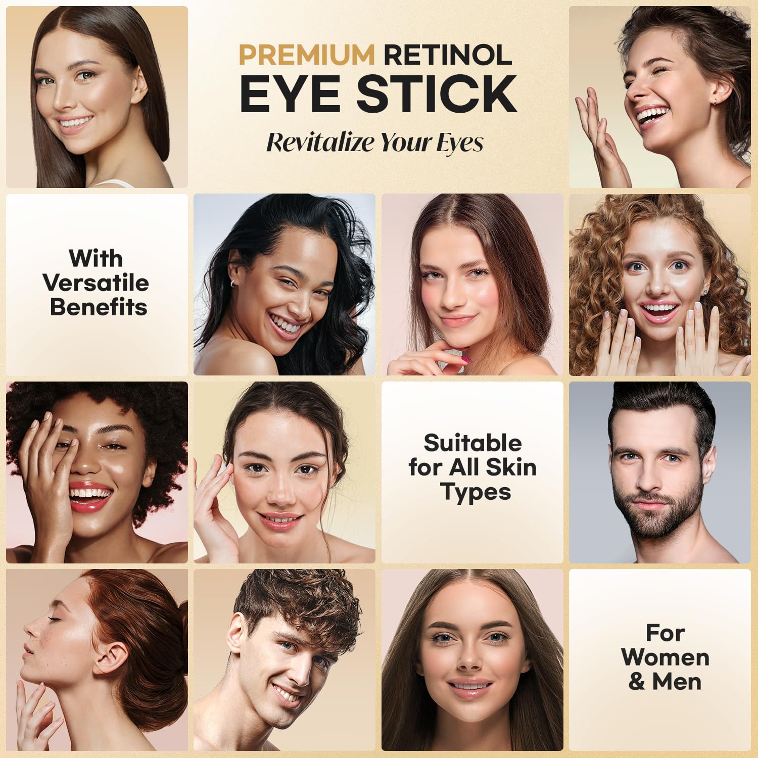 CITYGOO Retinol Eye Stick With Collagen