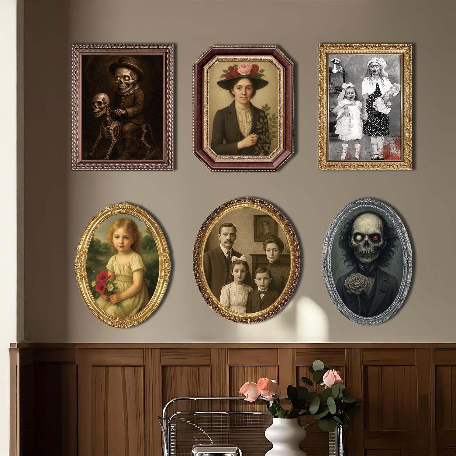 Halloween Decorations Indoor Scary Wall Decor