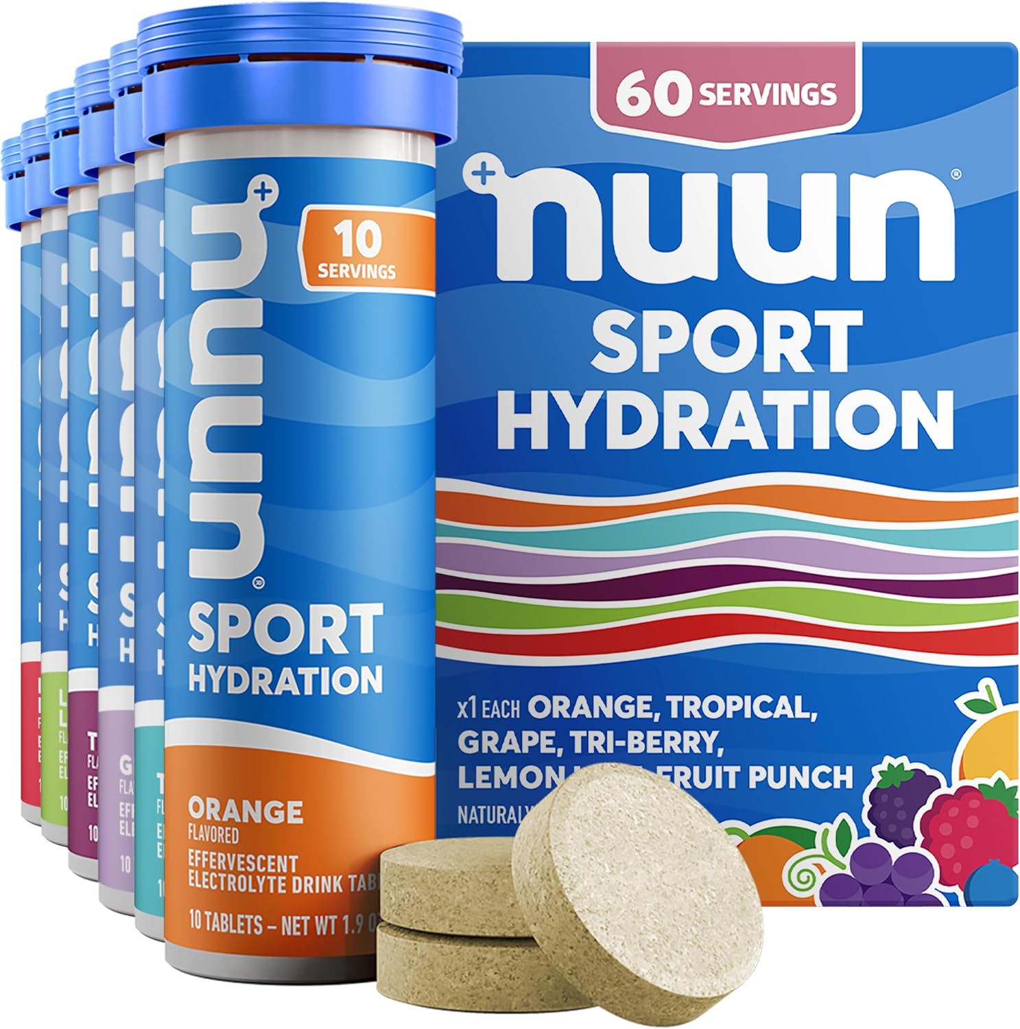 Nuun Sport Electrolyte Tablets with Magnesium