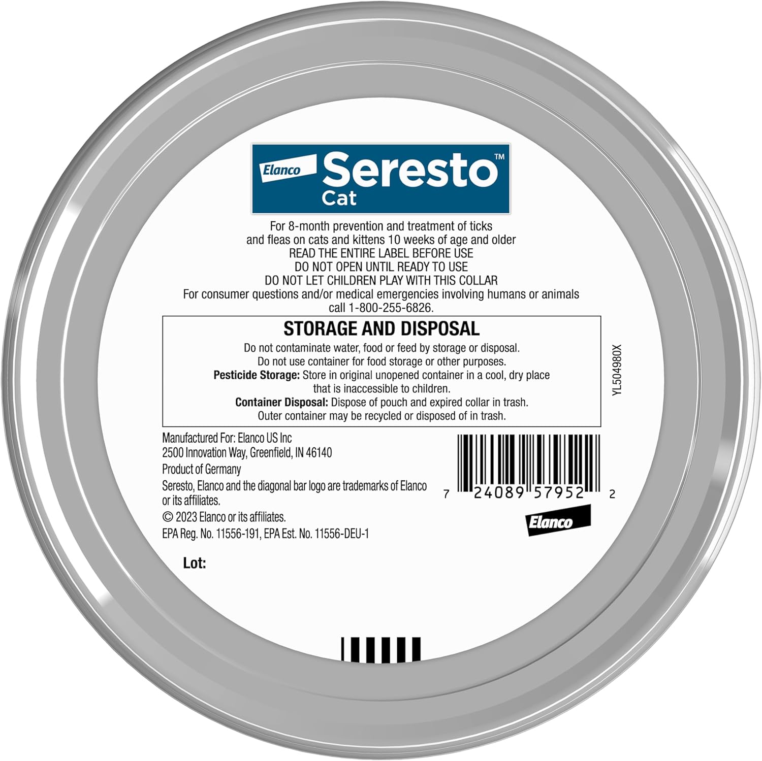 Seresto Cat Flea & Tick Collar
