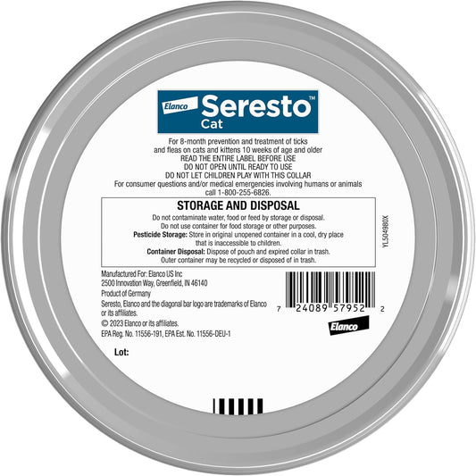 Seresto Cat Flea & Tick Collar