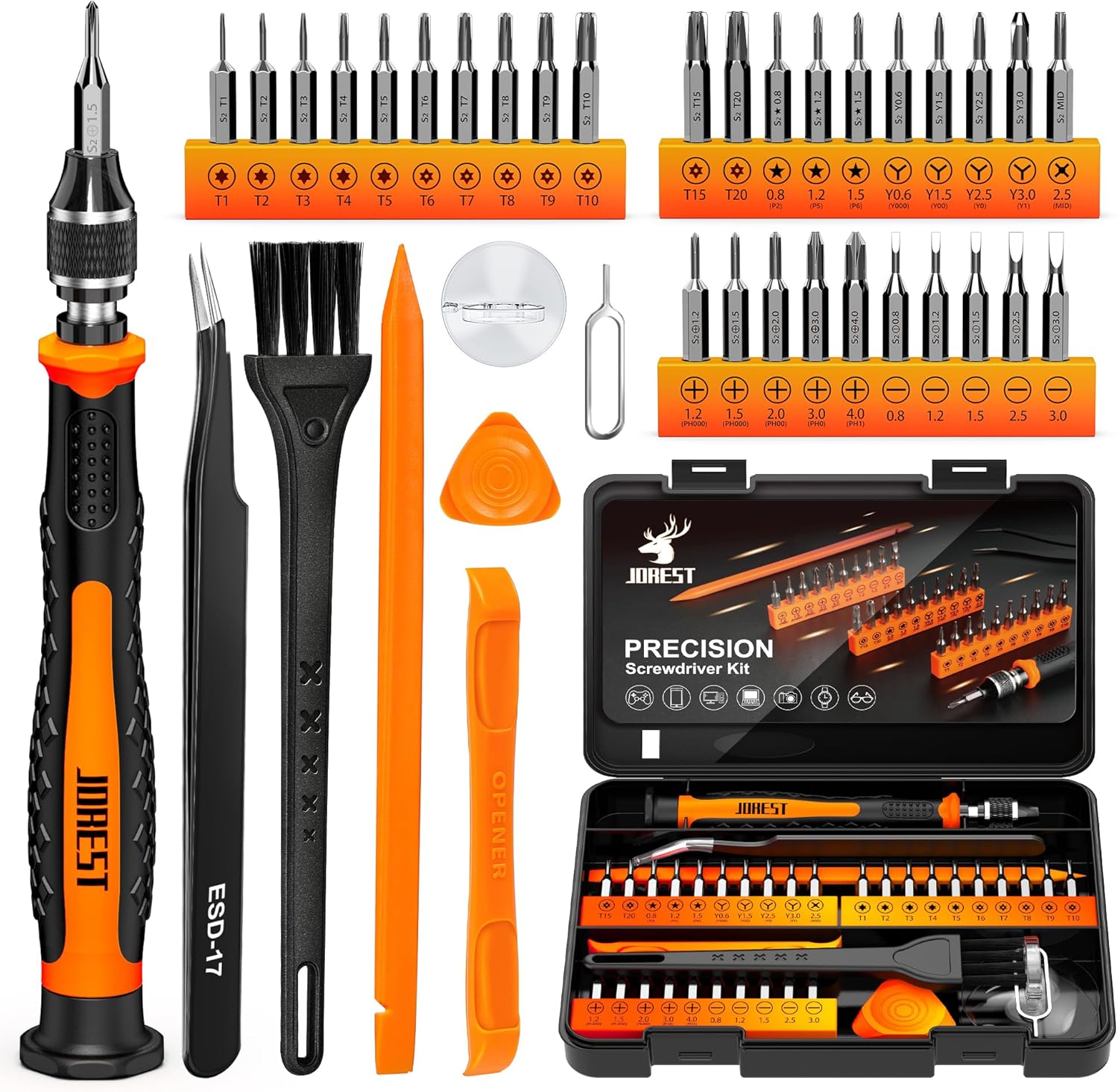 JOREST Precision Screwdriver Set Repair for Electronics