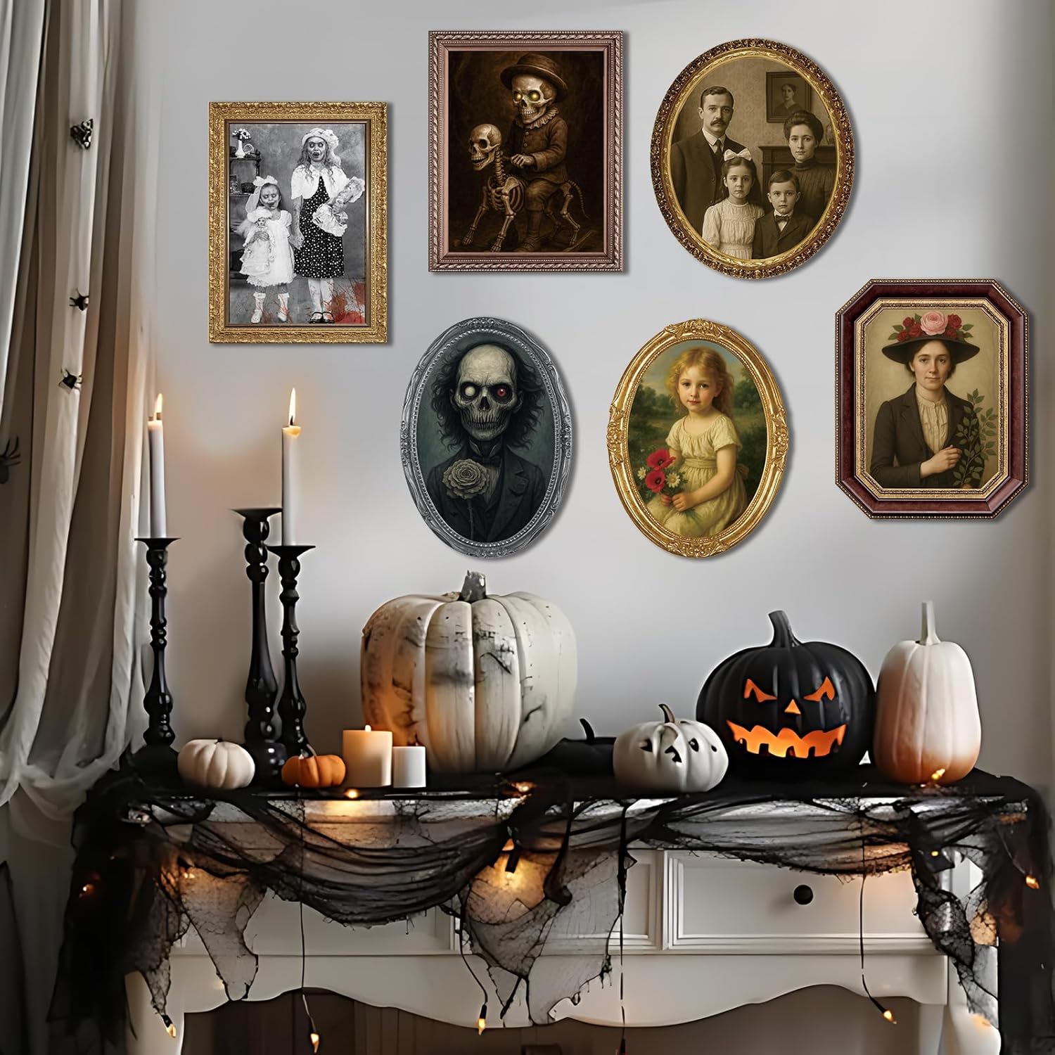 Halloween Decorations Indoor Scary Wall Decor