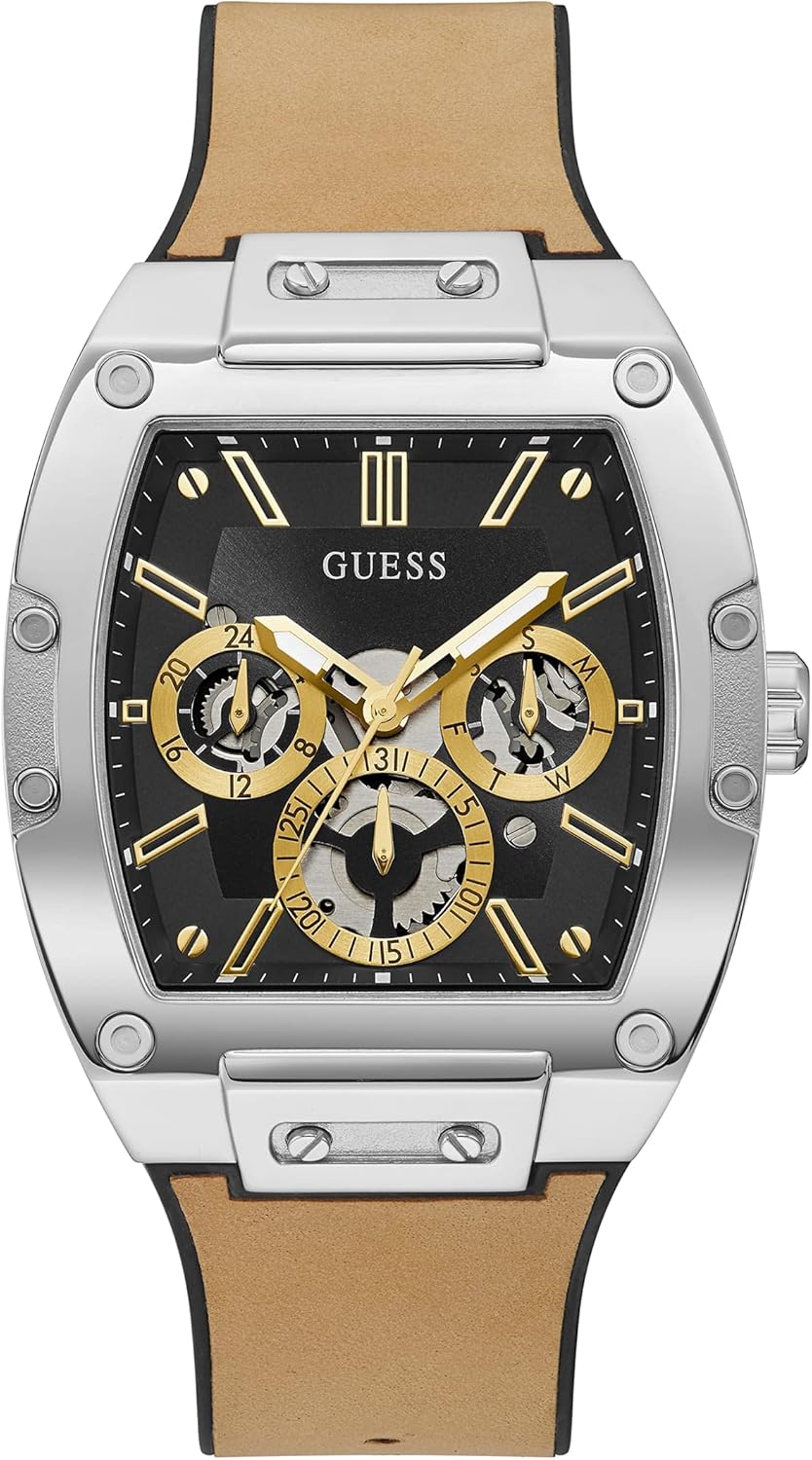 GUESS Men's Trend Tonneau 43mm Watch