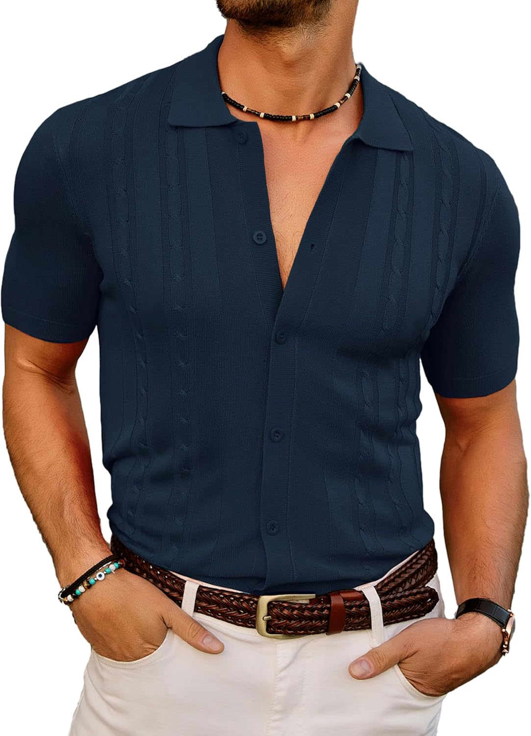 PJ PAUL JONES Mens Polo Golf Shirts