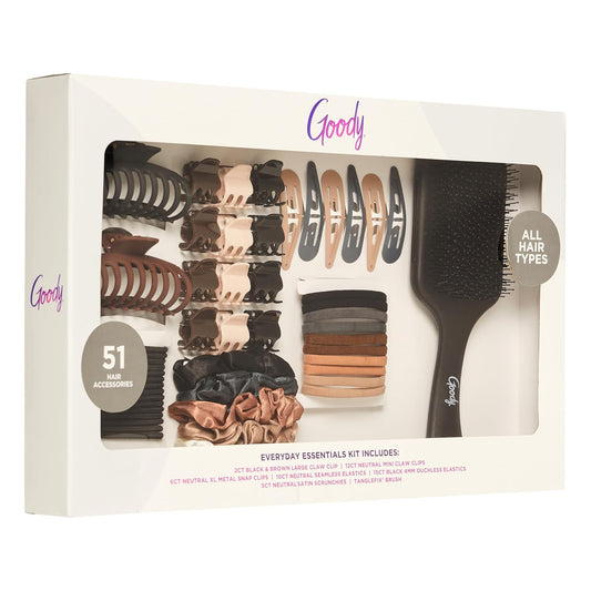 Goody Hair Accessories Kit Everyday Essentials for Women