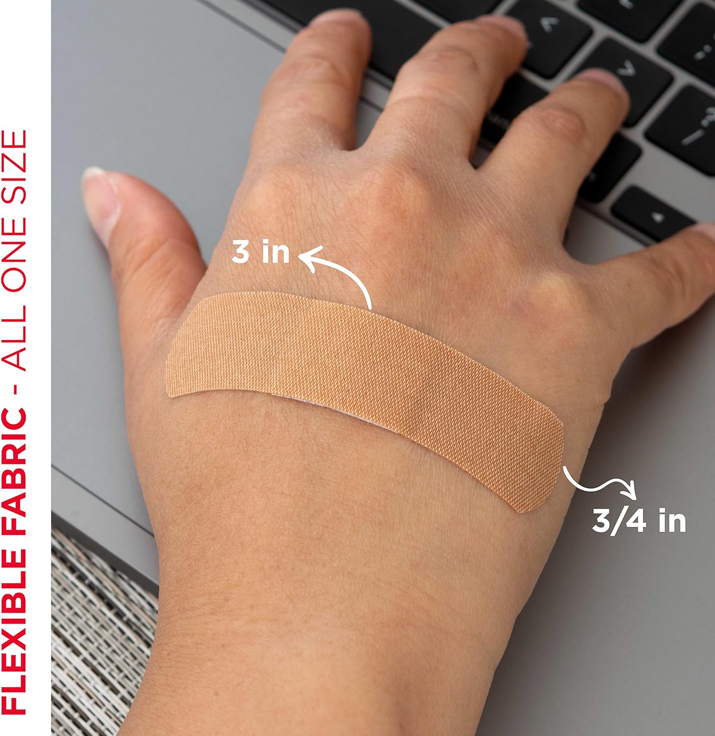 Band-Aid Brand Flexible Fabric Sterile Adhesive Bandages