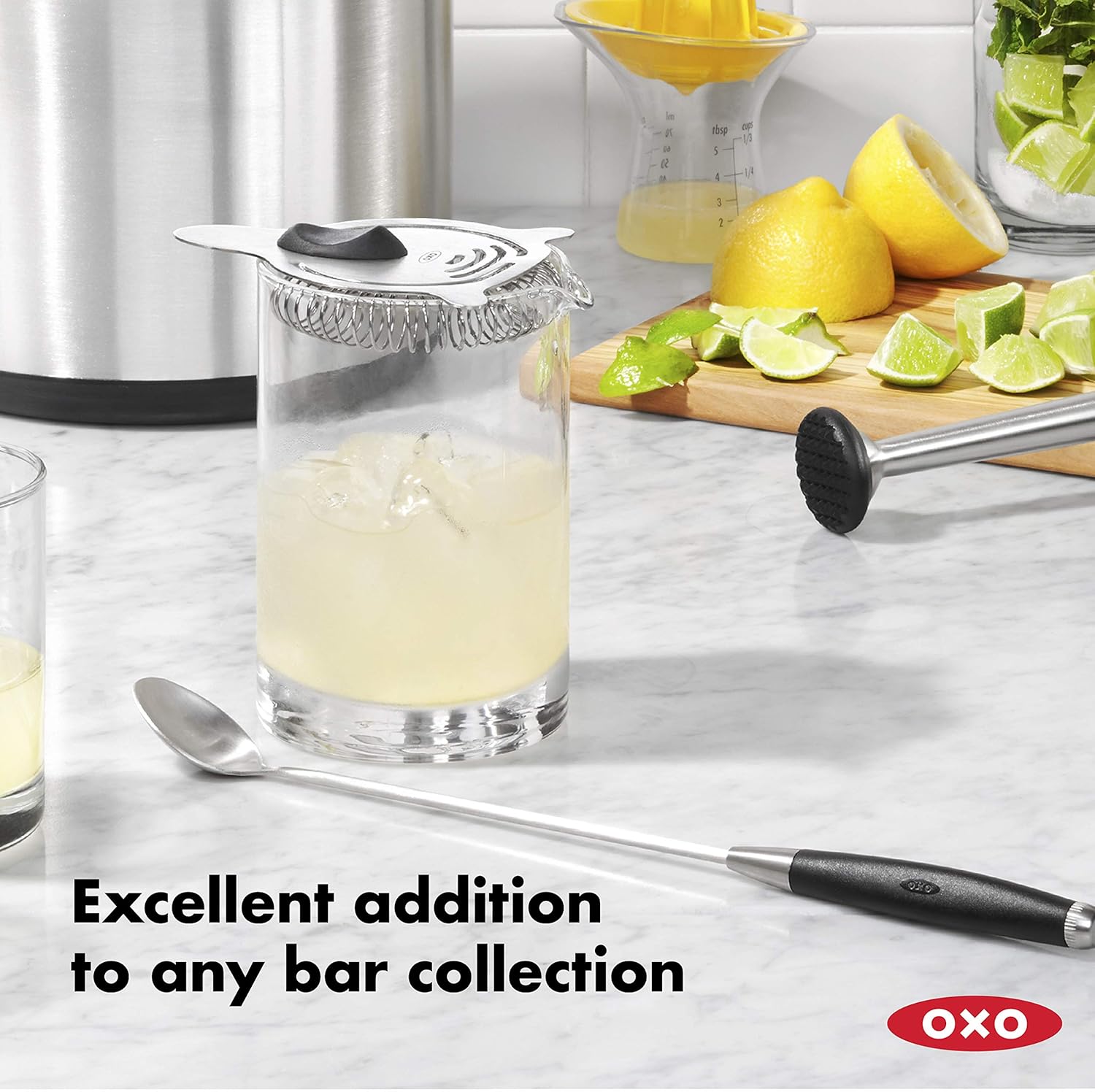OXO SteeL Cocktail Strainer