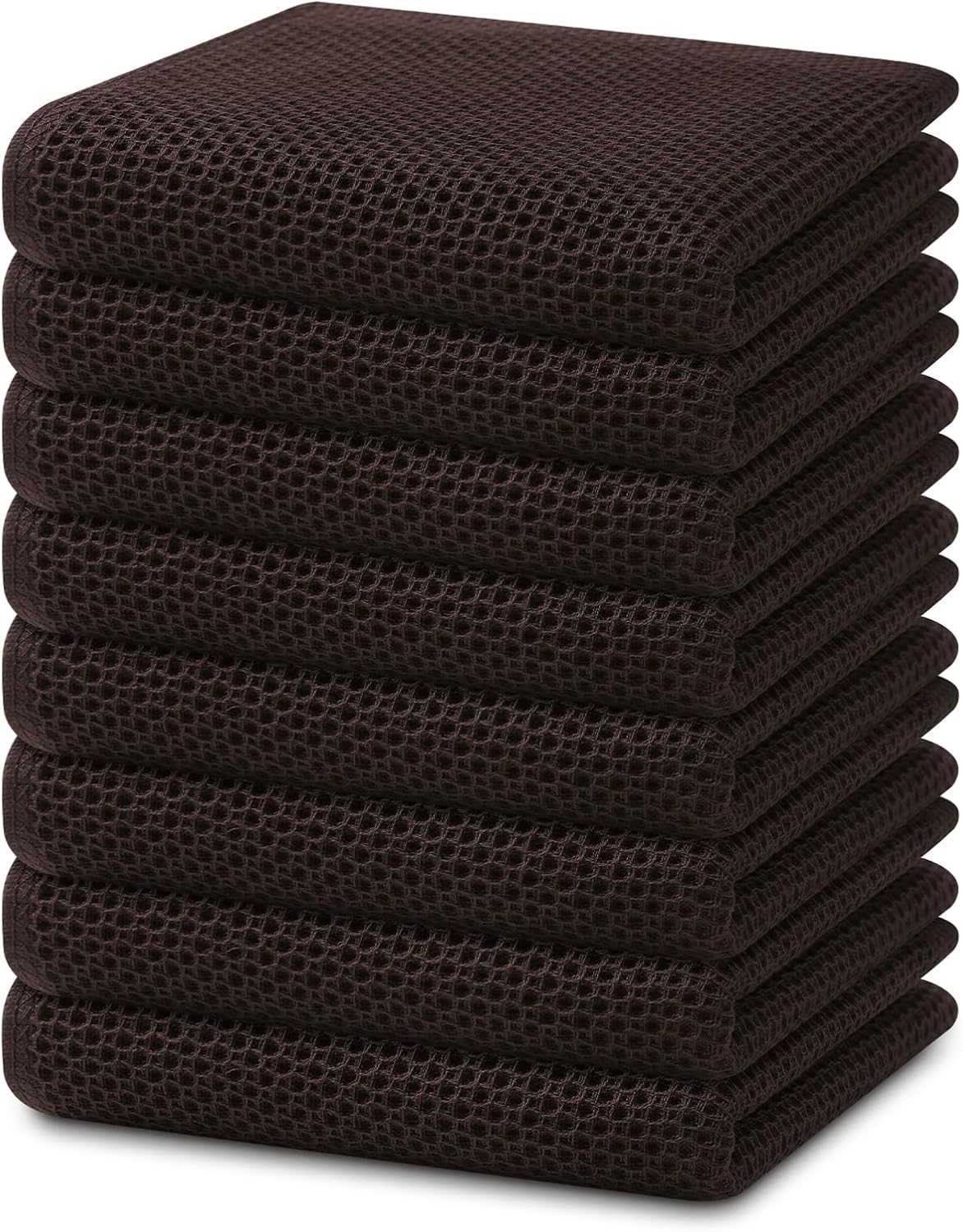 Homaxy 100% Cotton Waffle Dish Cloths