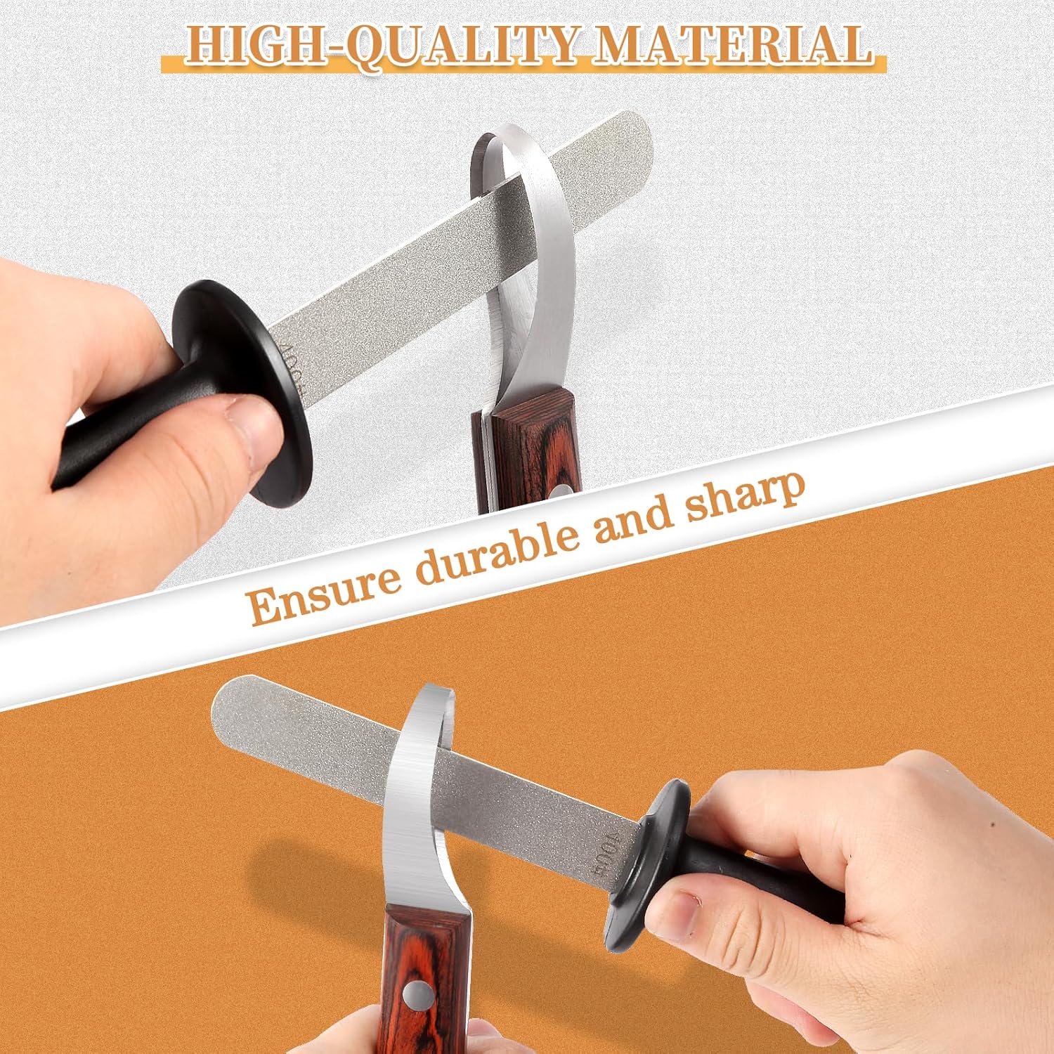 Hoof Knife with Sharpener Farrier Tool Kit for Horses