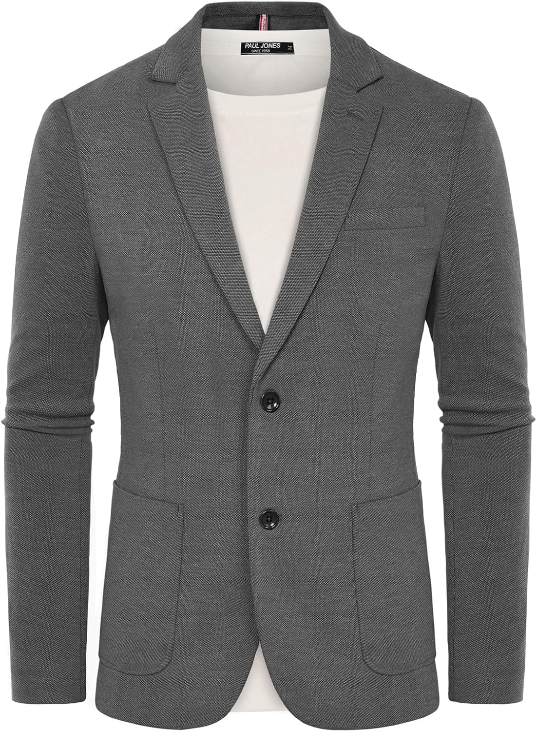 JONES Men's Casual Knit Blazer Suit Jackets
