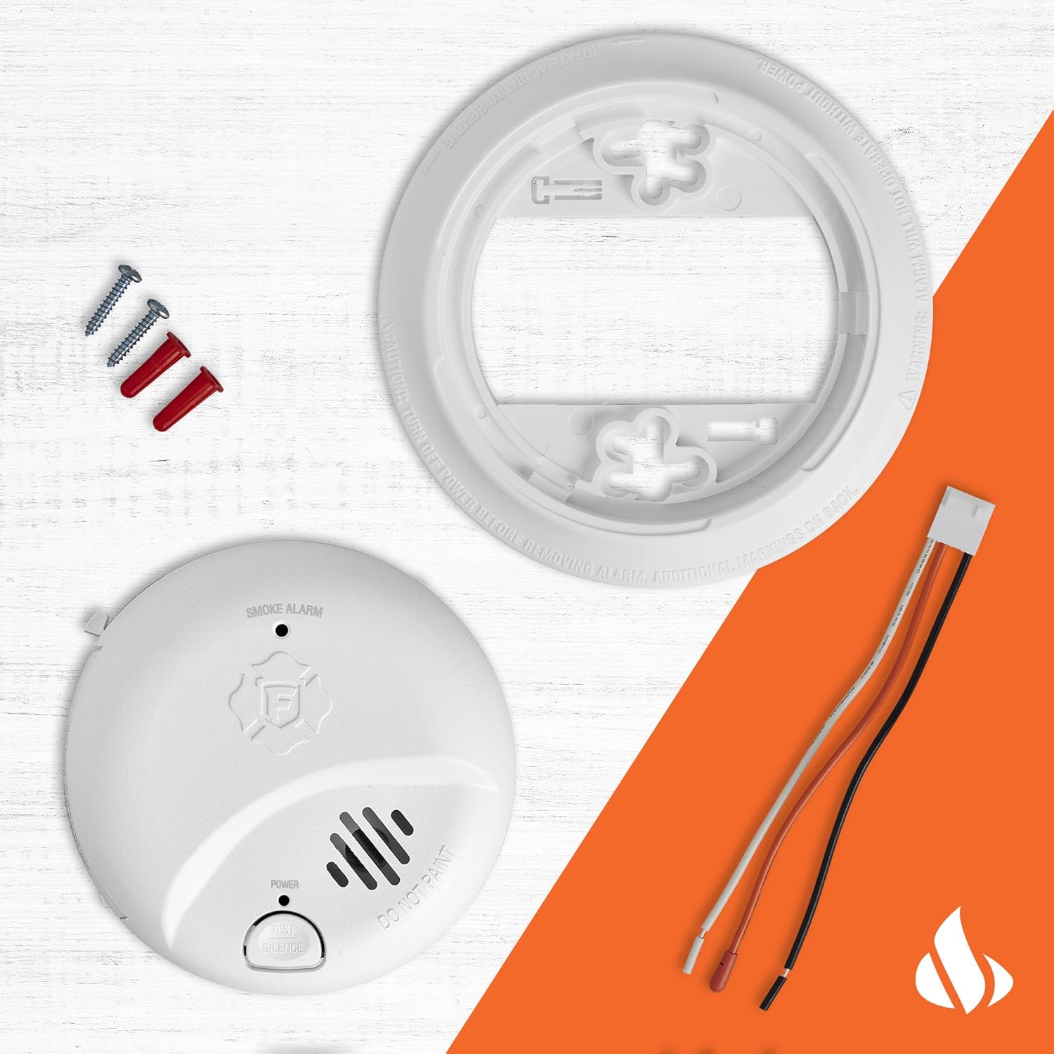 First Alert Interconnect Hardwire Smoke Alarm