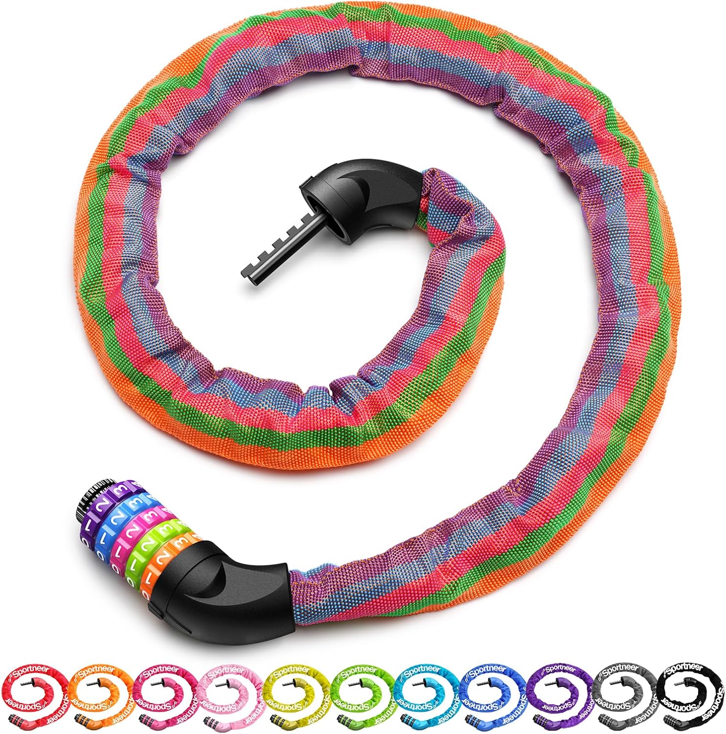 Sportneer Bike Lock 5-Digit Combination