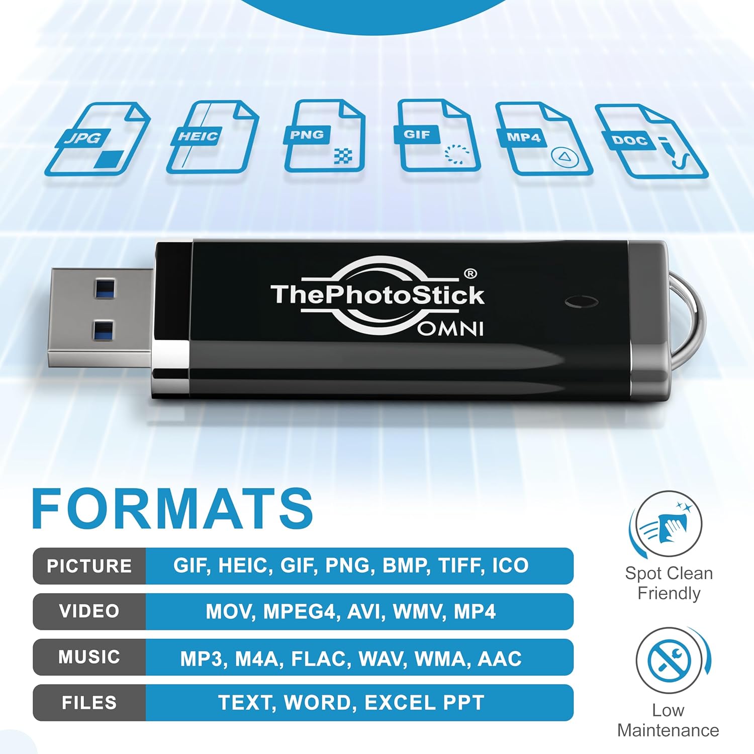 ThePhotoStick Omni Multiport Flash Drive