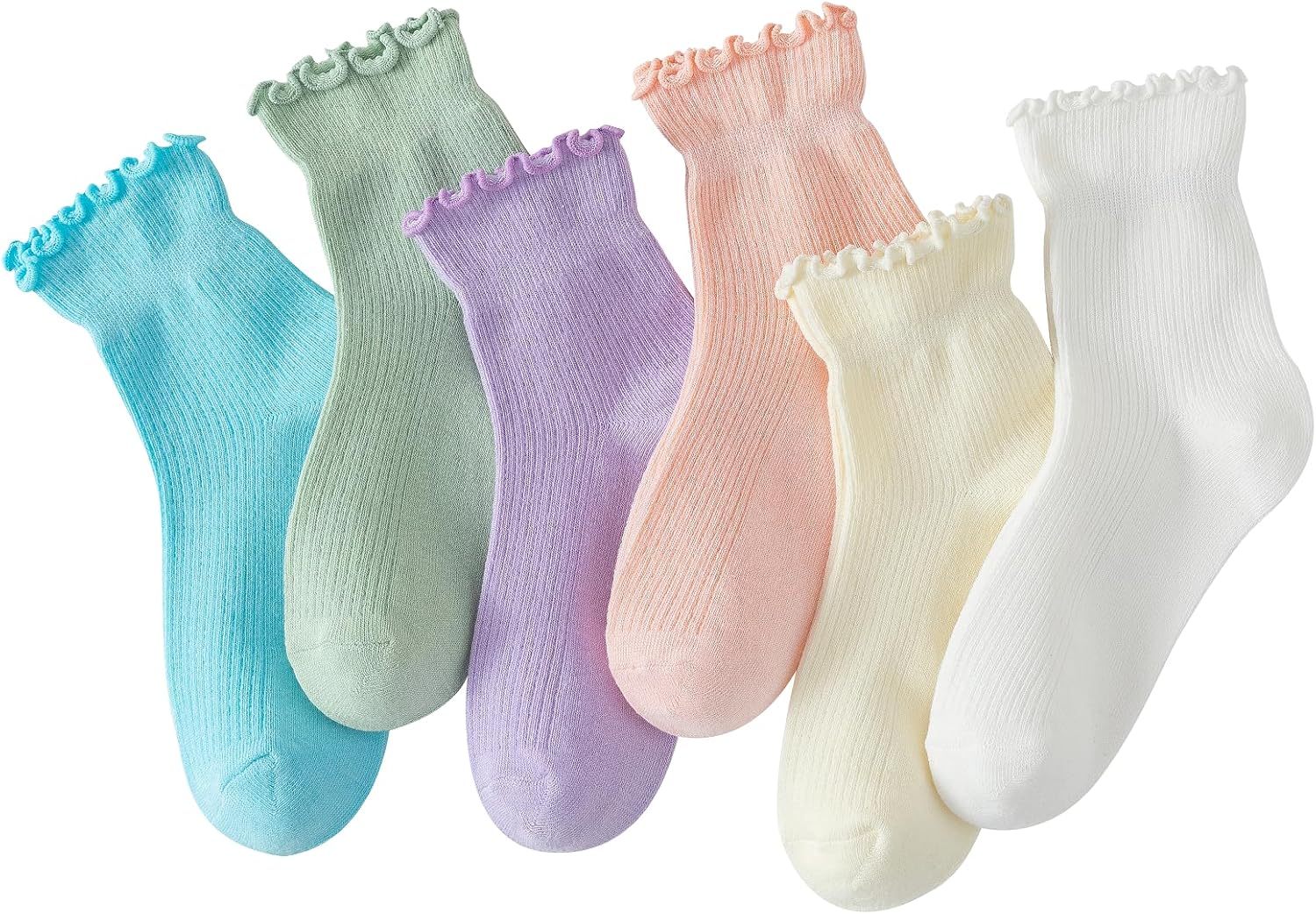 Hstyle Women’s Ruffle Ankle Socks