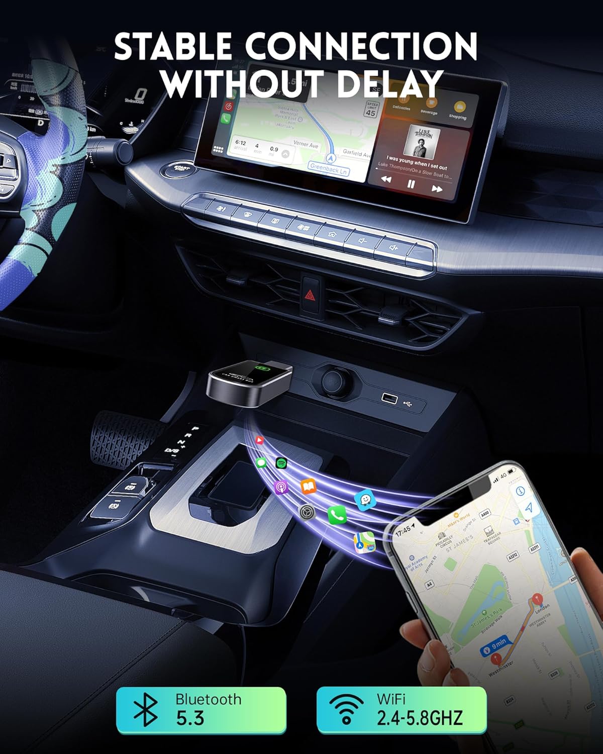 Wireless CarPlay Adapter Mini Edition Plug