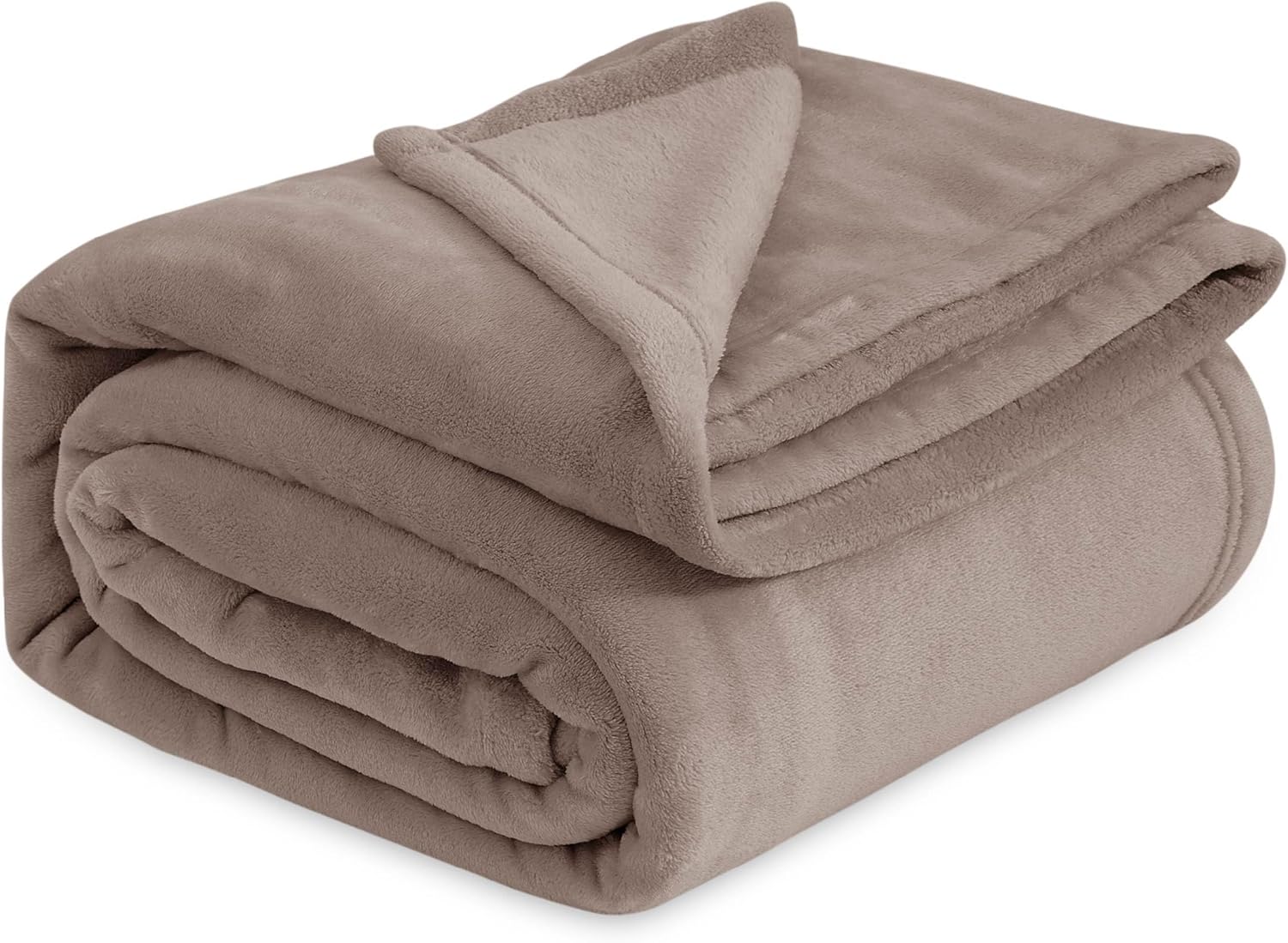 Bedsure GentleSoft Fleece Bed Blankets Queen Size