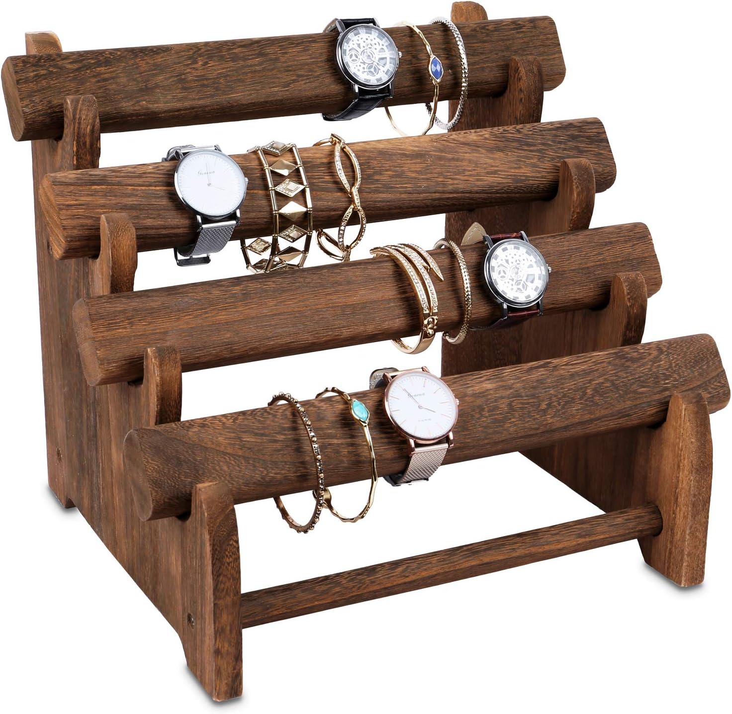 Ikee Design Wooden Jewelry Display Stand