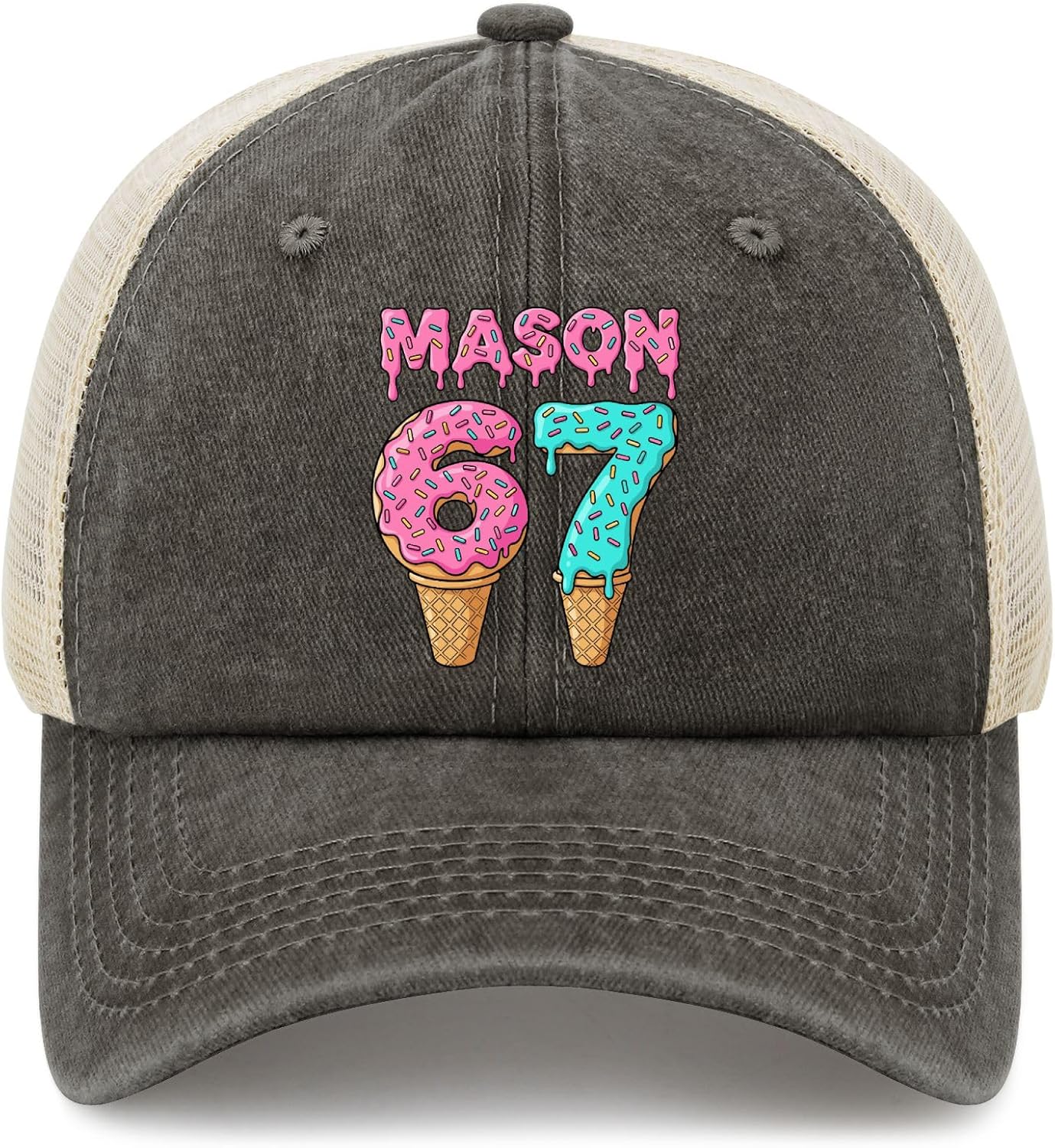 Casual Beach Trucker Cap for Son