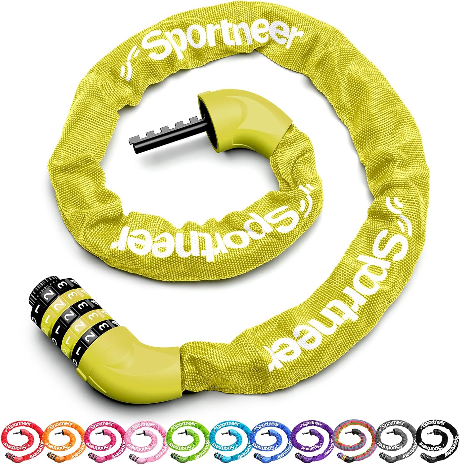 Sportneer Bike Lock 5-Digit Combination