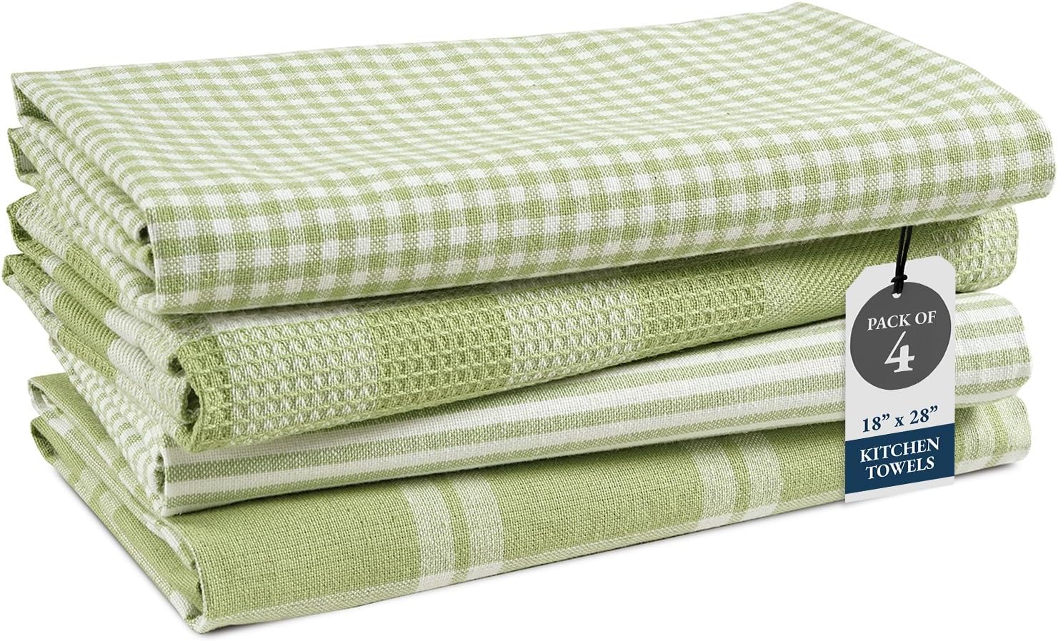 LANE LINEN Kitchen Towels and Dishcloths Sets