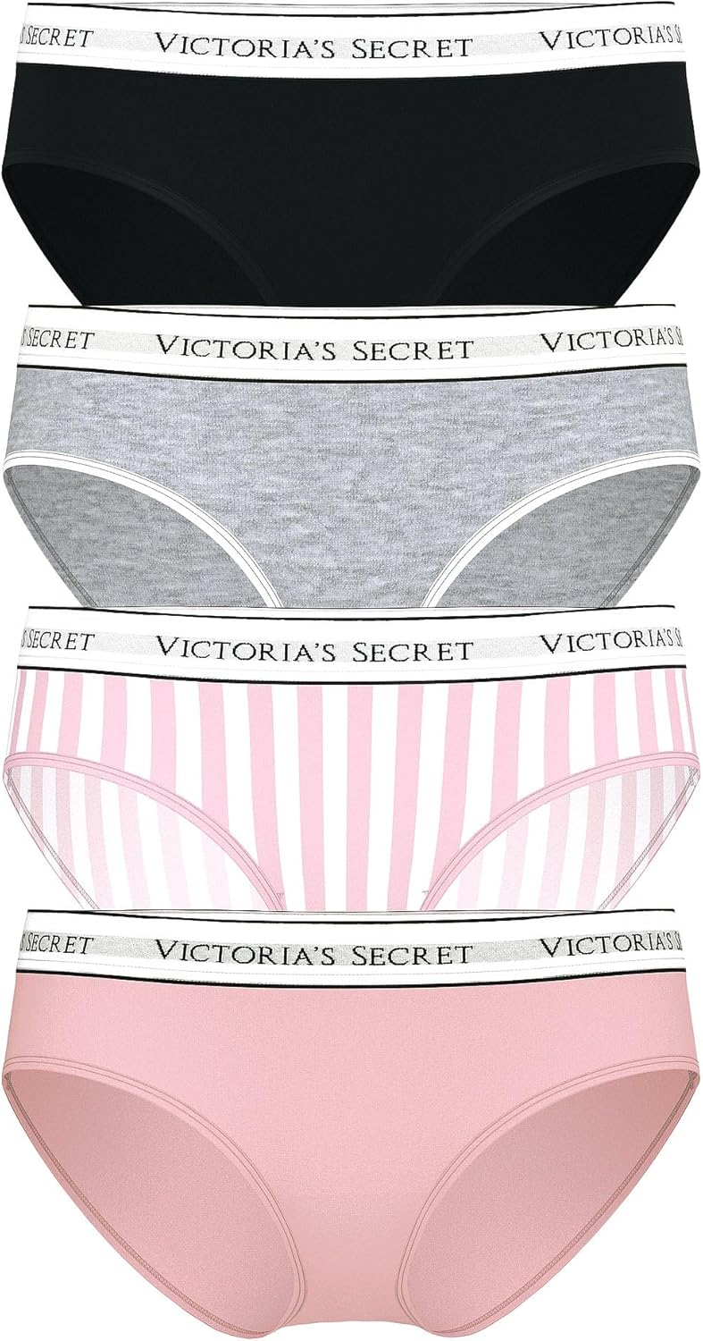 Victoria's Secret Women's Cotton Logo Hipster Underwear
