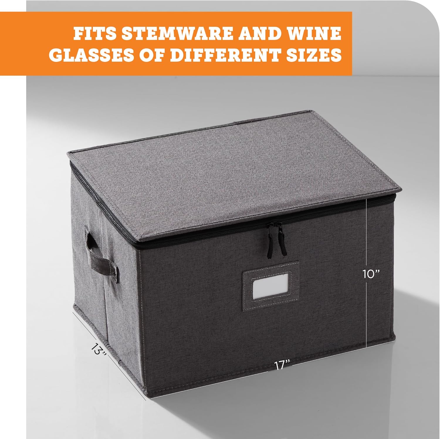 StorageLAB Wine Glass Storage Containers