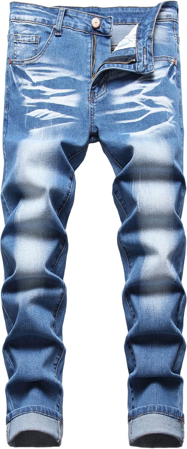 JUNBAOSS Men's Slim Fit Stretch Jeans for Men