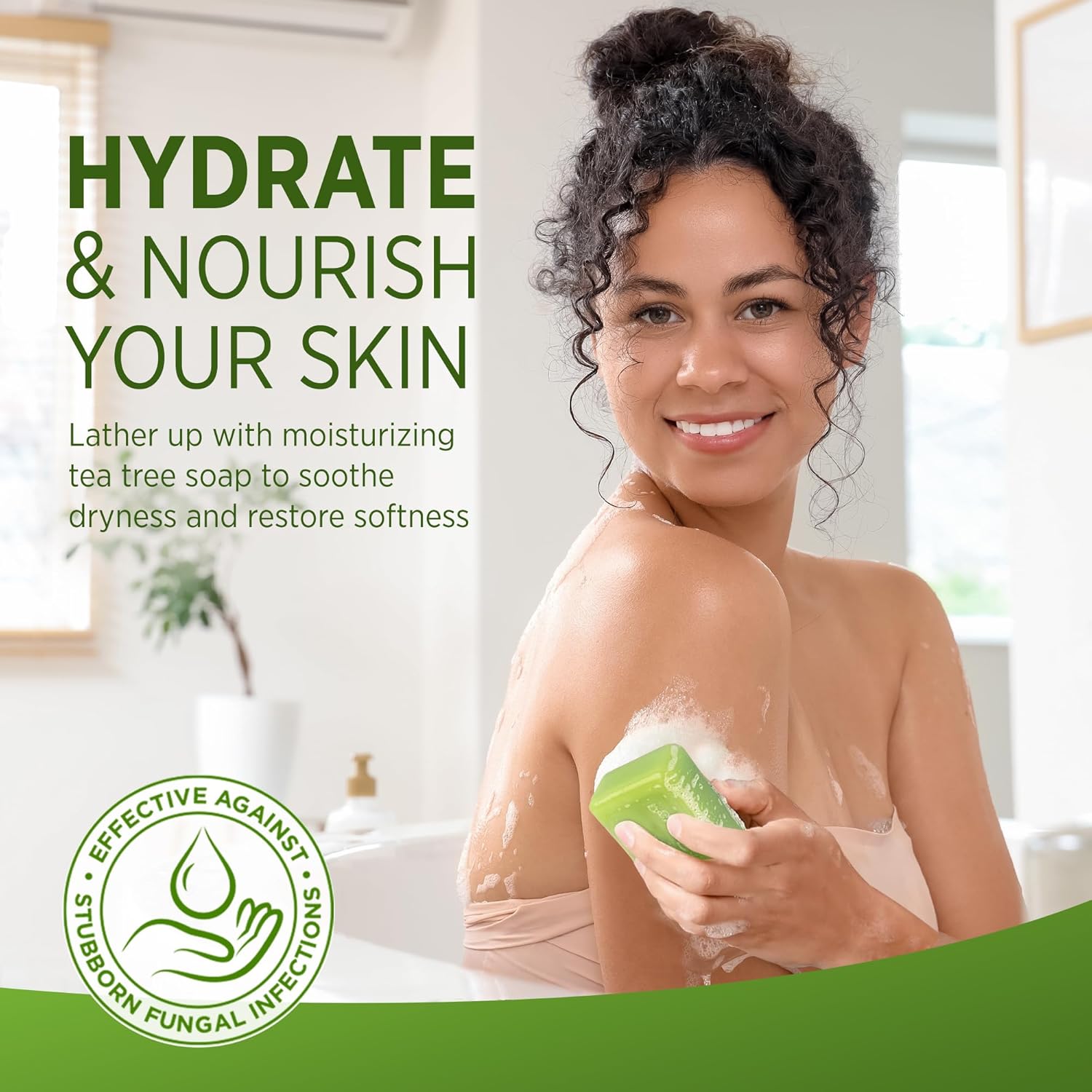 Roycederm Antifungal Tea Tree Soap for Acne