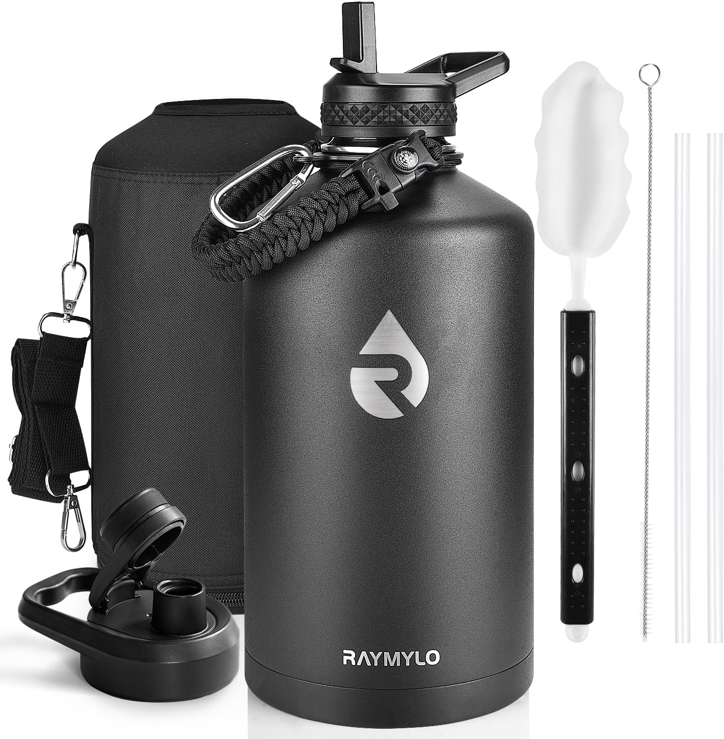 64oz Insulated Water Bottle Stainless Steel