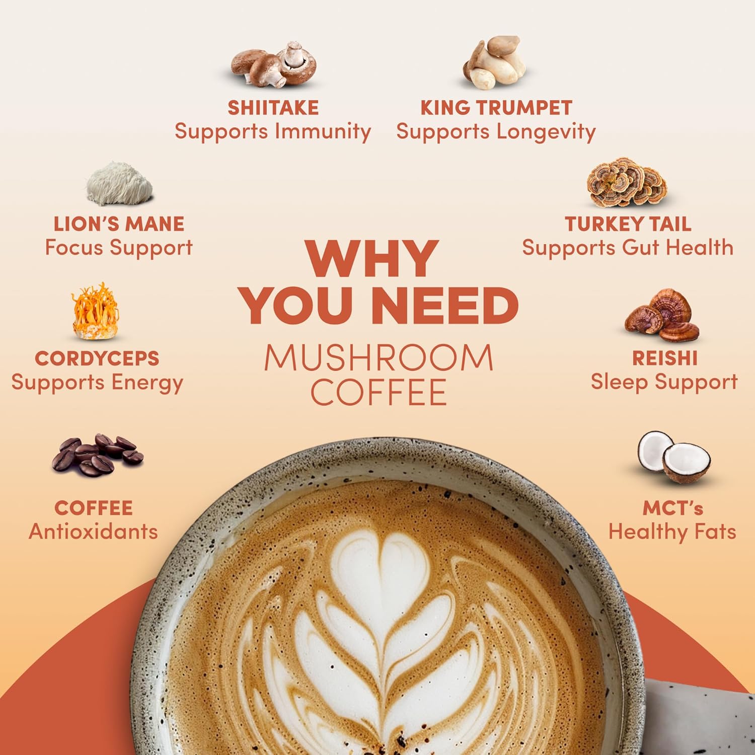 RYZE Superfoods Mushroom Coffee – Organic