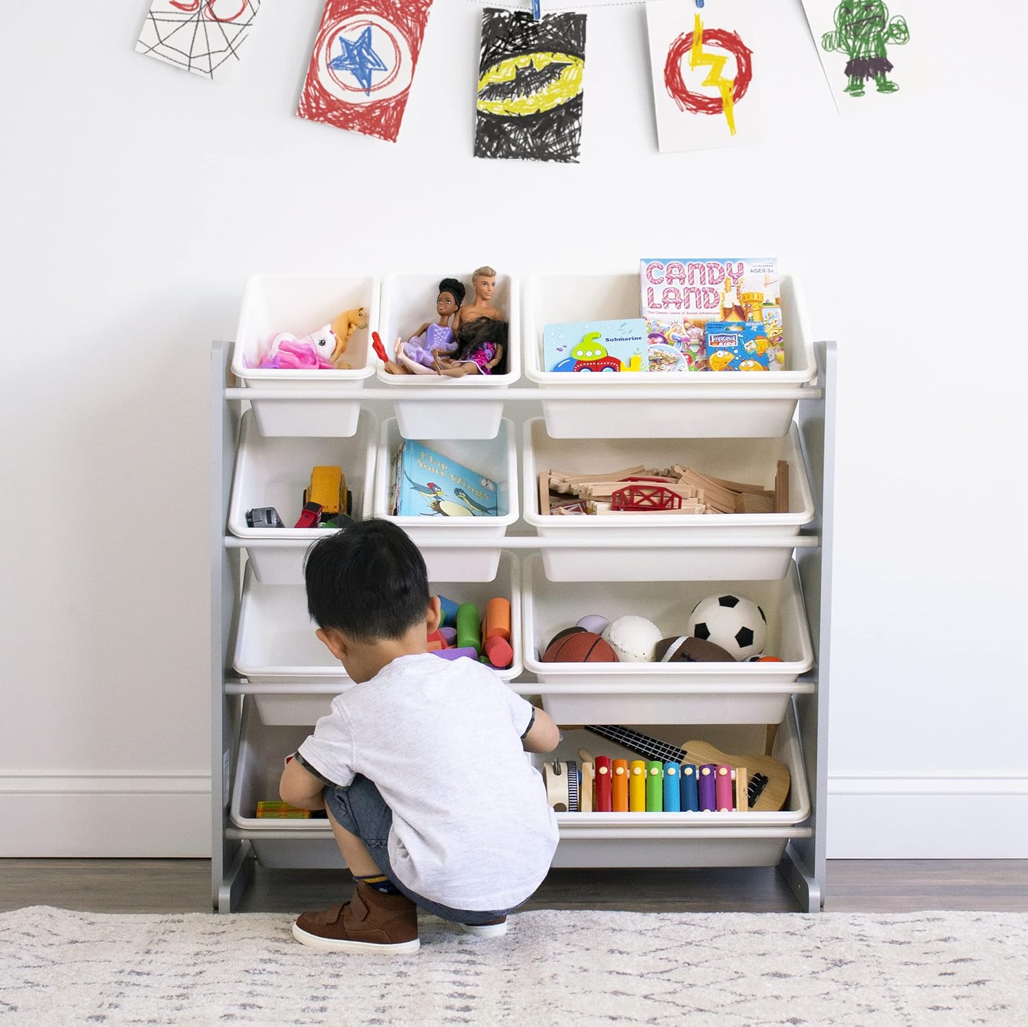 Humble Crew Kids Toy Storage Organizer