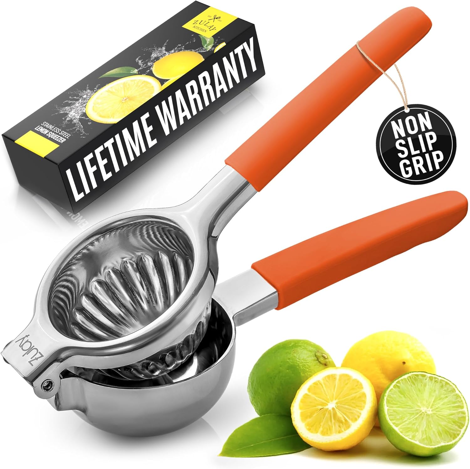 Zulay Kitchen Extra Large Lemon Squeezer