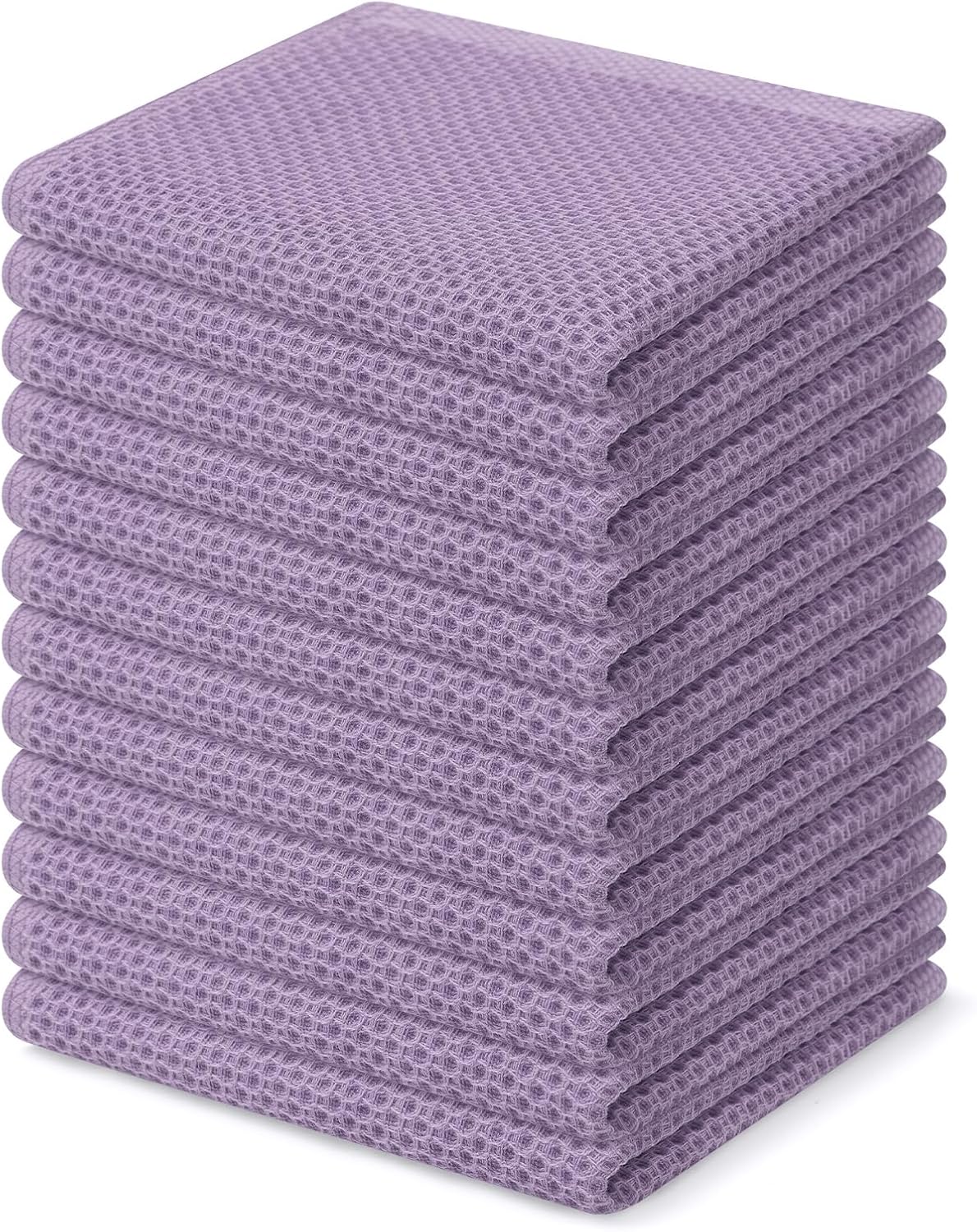 Homaxy 100% Cotton Waffle Dish Cloths