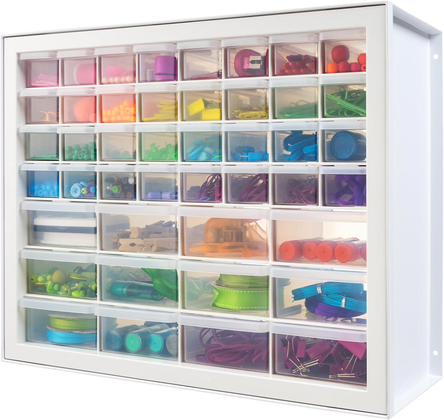 IRIS USA Screw Tool Organizer Small Parts Cabinet