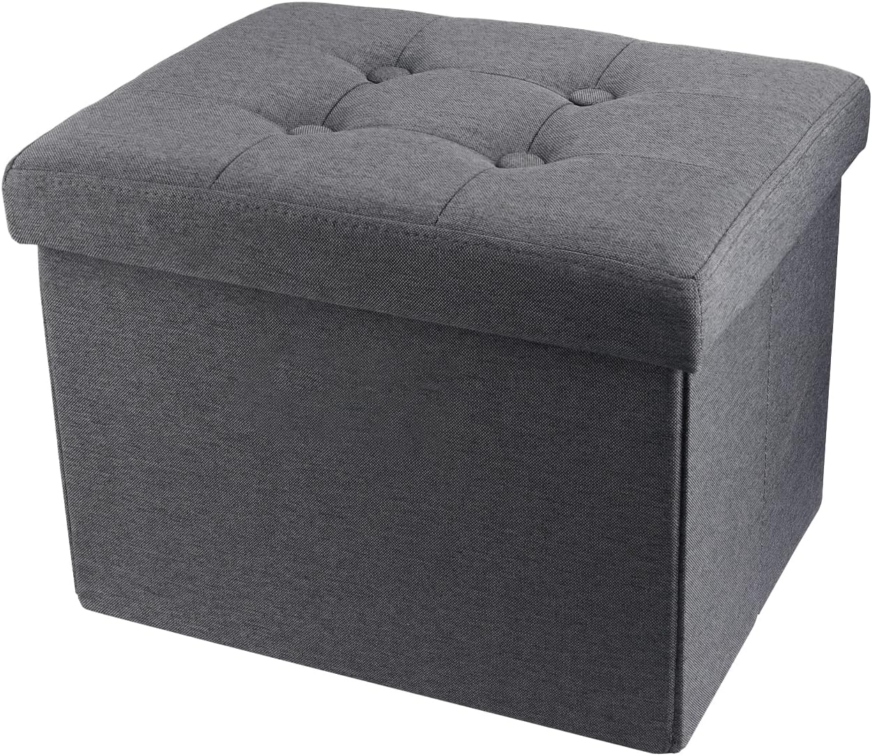 ALASDO Storage Ottoman Footrest Stool Small Ottoman