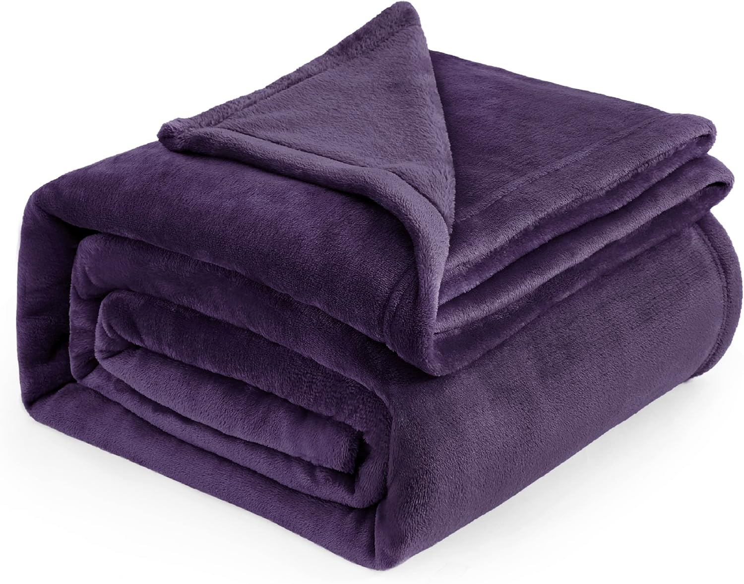 Bedsure GentleSoft Fleece Bed Blankets Queen Size