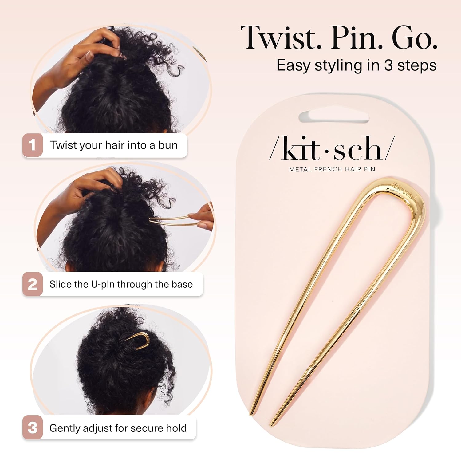 Kitsch French Hair Pin for Women