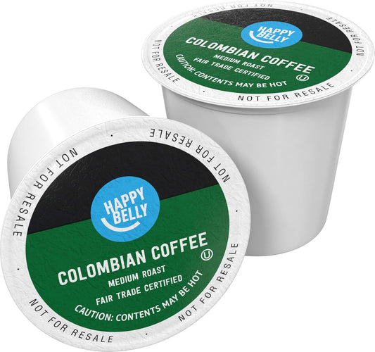 Happy Belly Medium Roast Colombian Coffee Pods