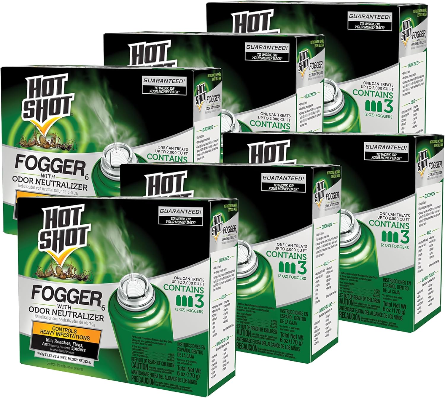 Hot Shot Fogger With Odor Neutralizer