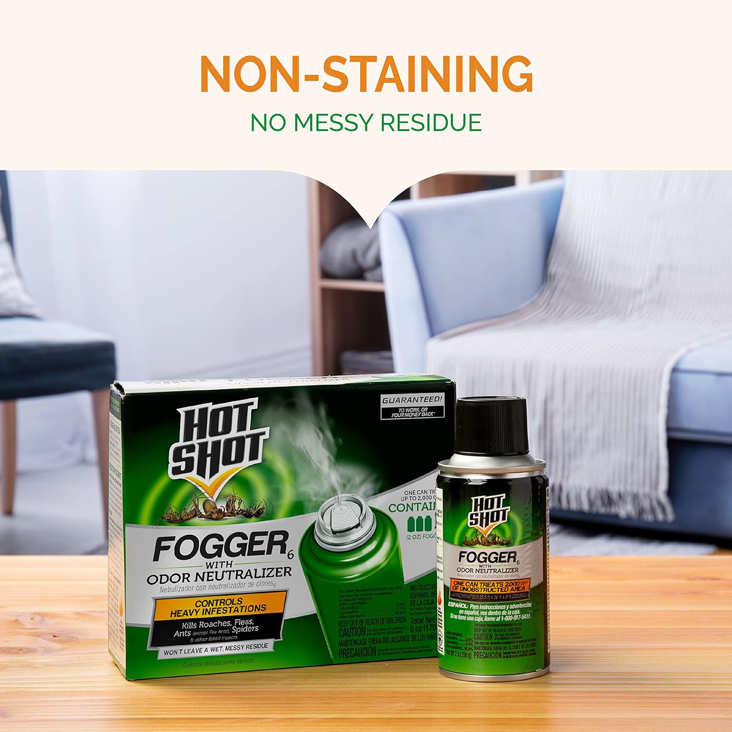 Hot Shot Fogger With Odor Neutralizer