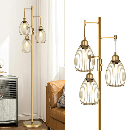Torondo Dimmable Floor Lamp for Living Room