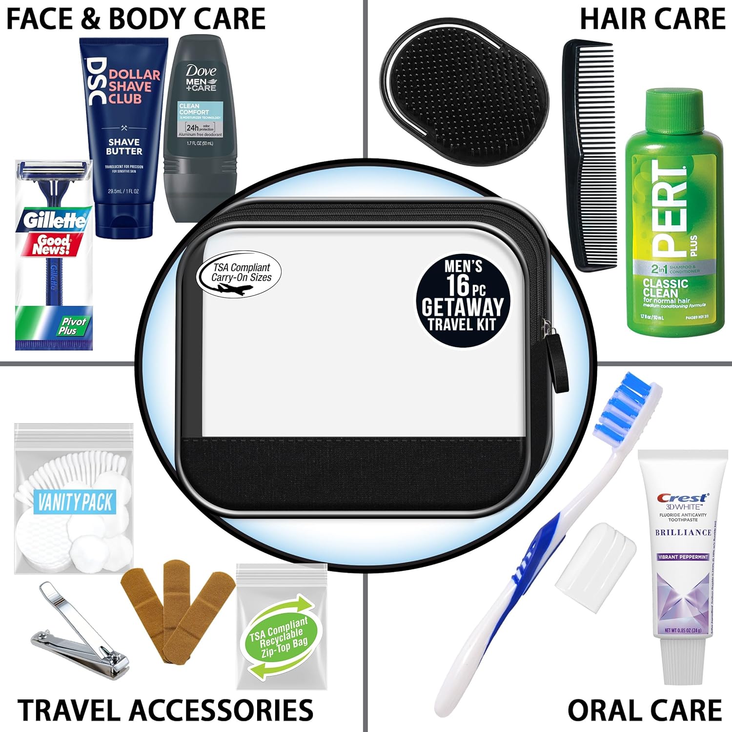 Convenience Kits International Men’s Super Deluxe