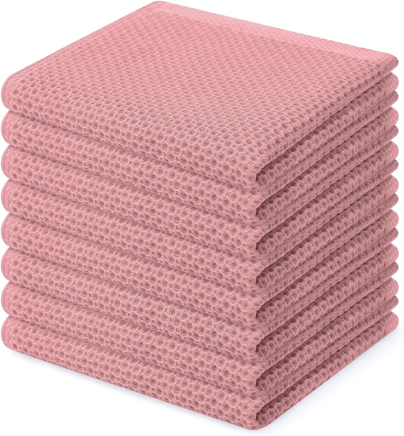 Homaxy 100% Cotton Waffle Dish Cloths
