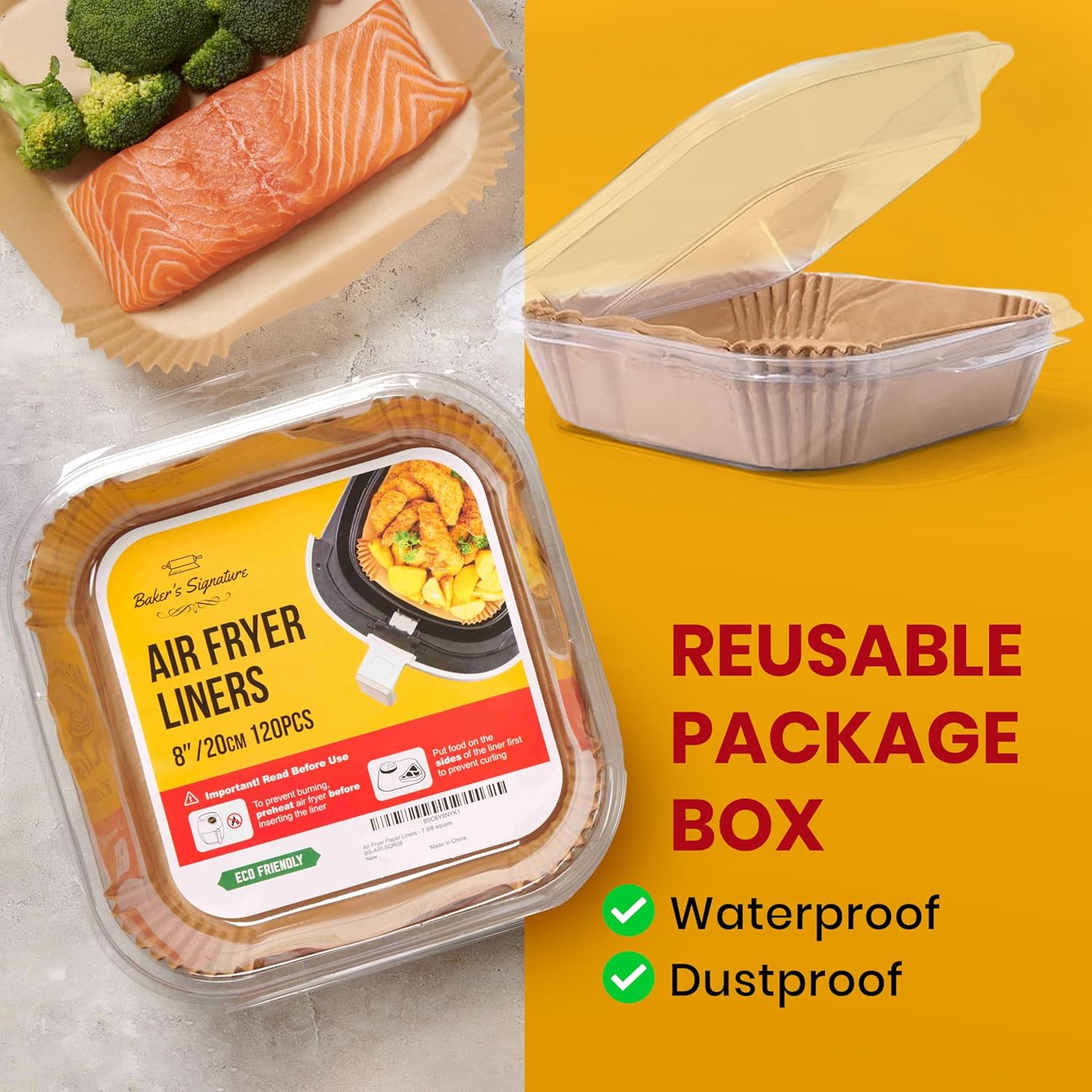Air Fryer Paper Liners Non-Stick