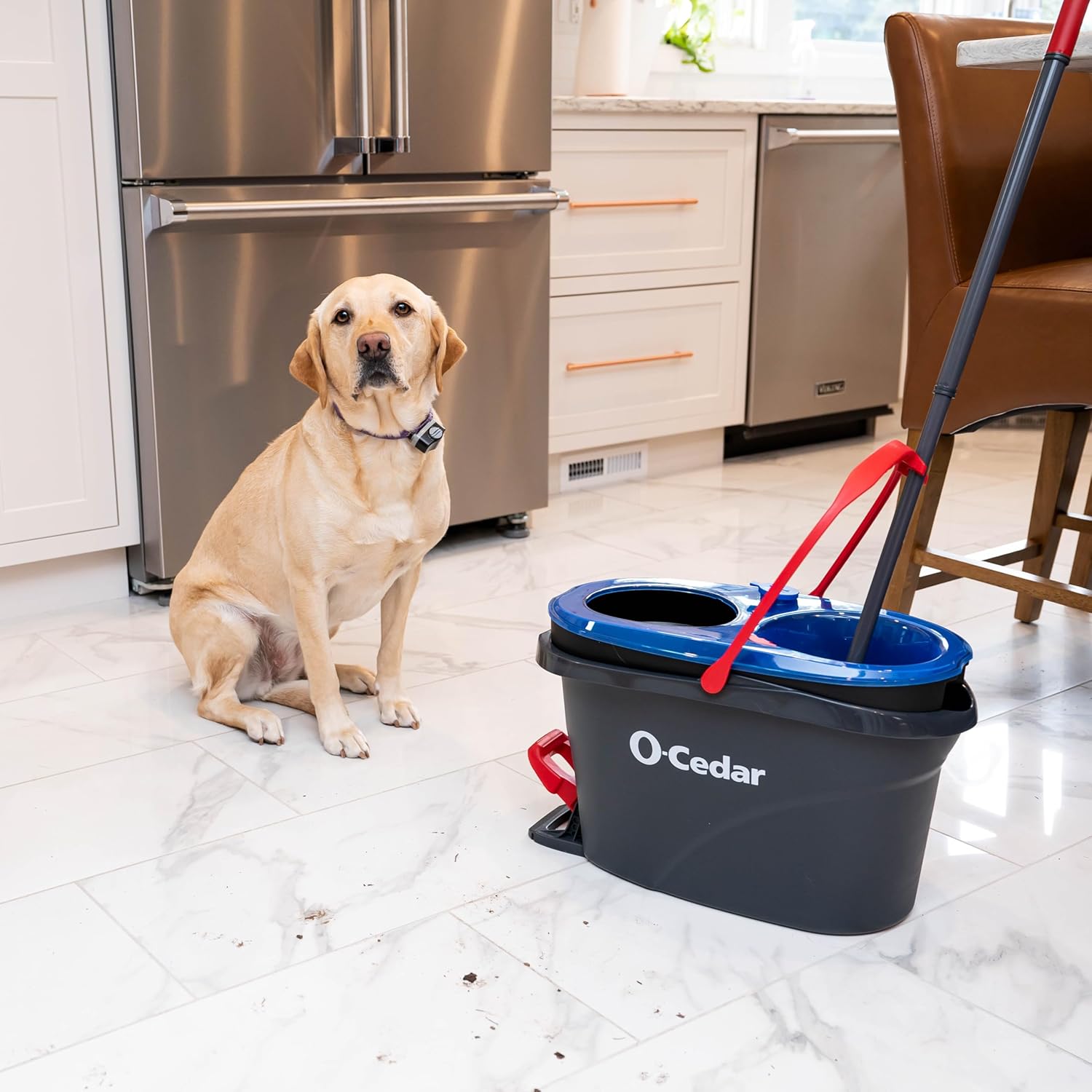 O-Cedar RinseClean Spin Mop & Bucket