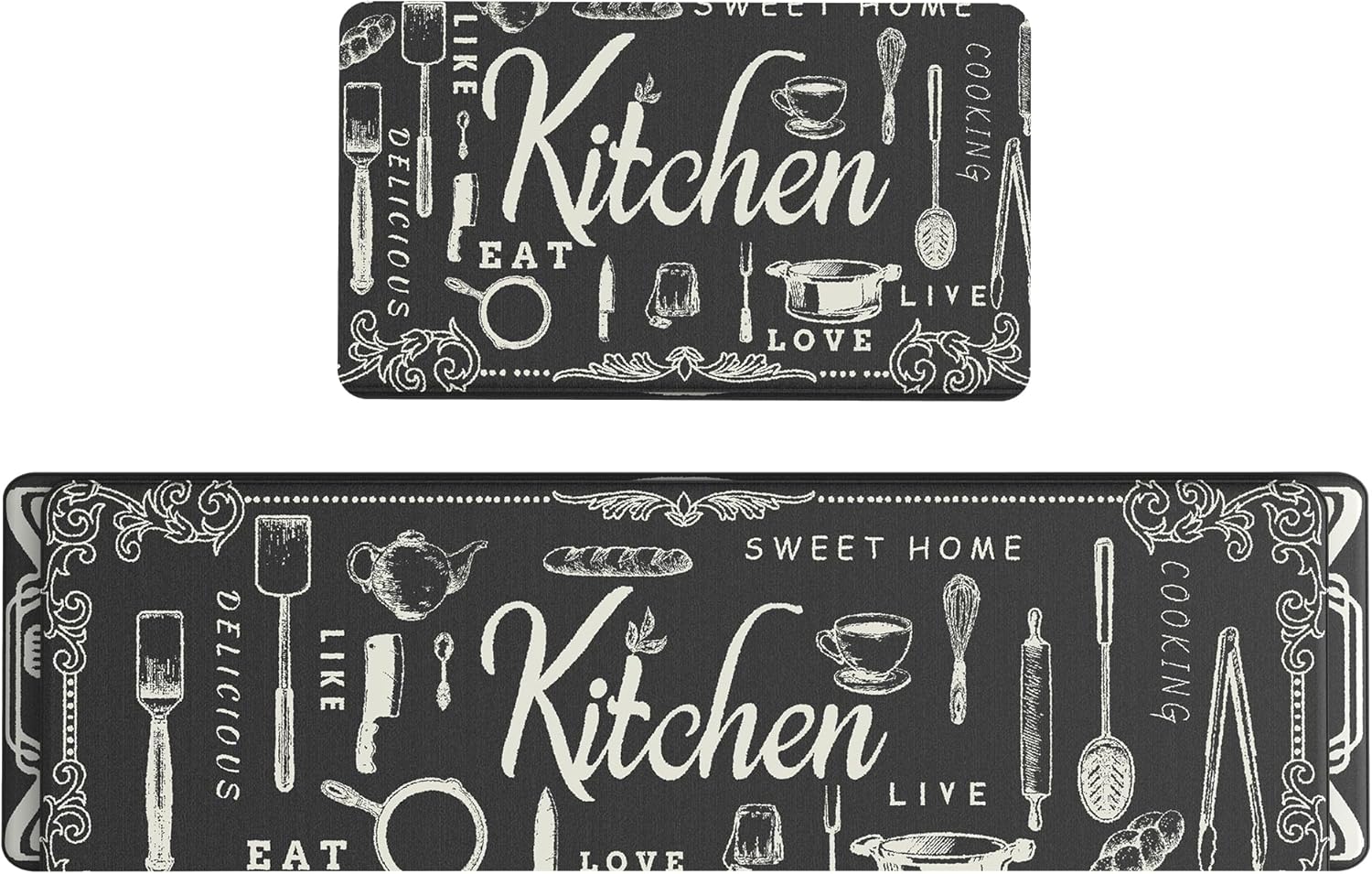 GENIMO Kitchen Mats for Floor 2PCs