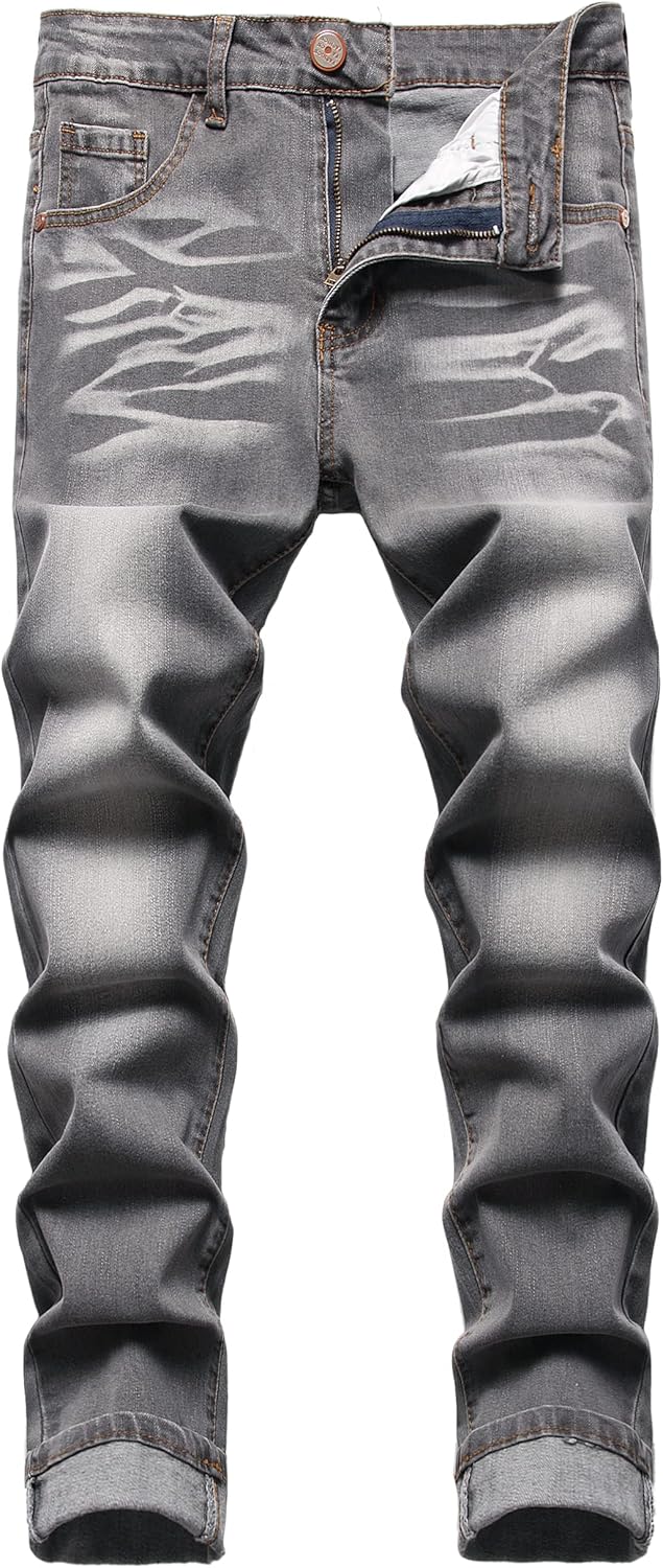 JUNBAOSS Men's Slim Fit Stretch Jeans for Men